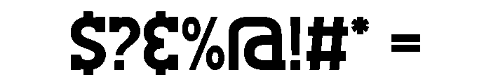 Valenki Font OTHER CHARS