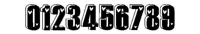 Valentine 2026 Regular Font OTHER CHARS