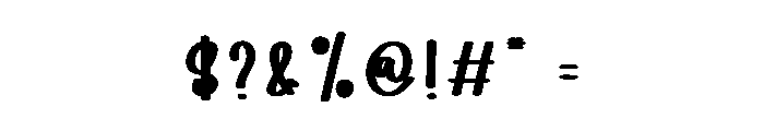 Valentine Adventure Font OTHER CHARS