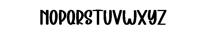 Valentine Adventure Font LOWERCASE