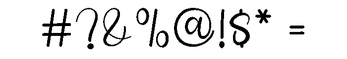 Valentine Bouquet Font OTHER CHARS