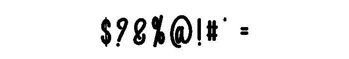 Valentine Craft Font OTHER CHARS