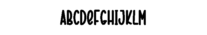 Valentine Craft Font UPPERCASE