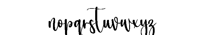 Valentine Daily Font LOWERCASE