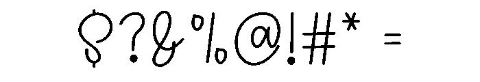 Valentine Delight Font OTHER CHARS