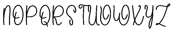 Valentine Delight Font UPPERCASE