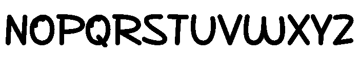 Valentine Eve Regular Font LOWERCASE