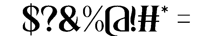 Valentine Frescora Regular Font OTHER CHARS