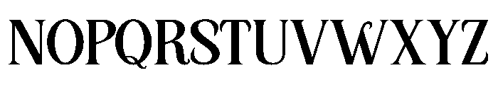 Valentine Frescora Regular Font UPPERCASE