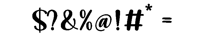 Valentine Glow Font OTHER CHARS