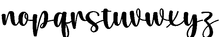Valentine Glow Font LOWERCASE