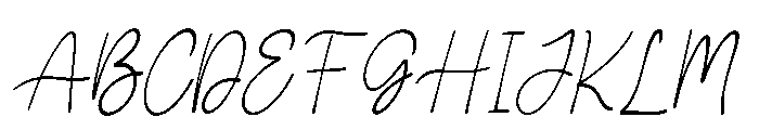 Valentine Italic Font UPPERCASE