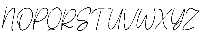Valentine Italic Font UPPERCASE