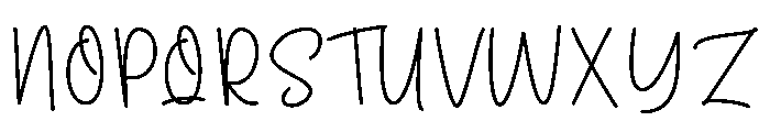 Valentine Lights Font UPPERCASE
