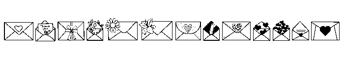 Valentine Love Letters FONT