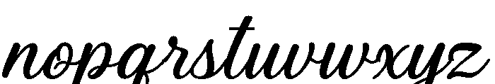 Valentine Nathalia Font LOWERCASE