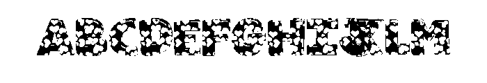 Valentine Orange Heart FONT