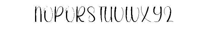 Valentine Paper Font UPPERCASE