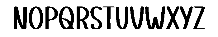 Valentine Planning Font UPPERCASE