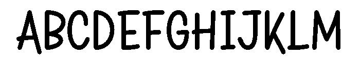 Valentine Preschool Font UPPERCASE