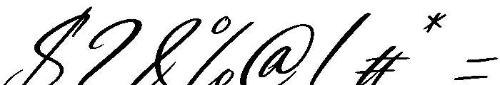 Valentine Rosella Italic Font OTHER CHARS