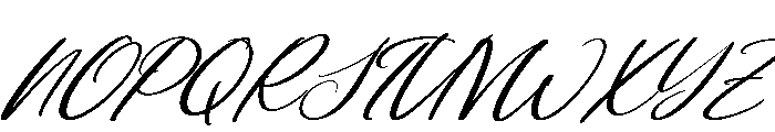 Valentine Rosella Italic Font UPPERCASE