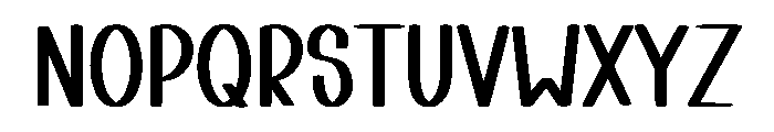 Valentine Schedule Font LOWERCASE