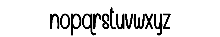 Valentine Society Font LOWERCASE