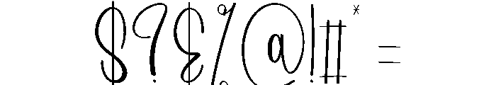 Valentine Stylish Font OTHER CHARS