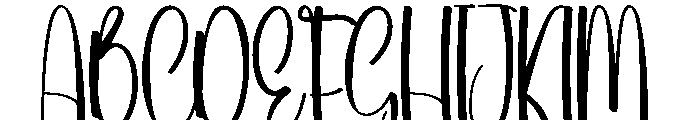 Valentine Stylish Font UPPERCASE