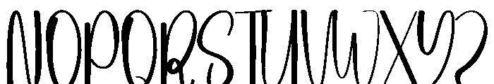 Valentine Sweetist Font UPPERCASE