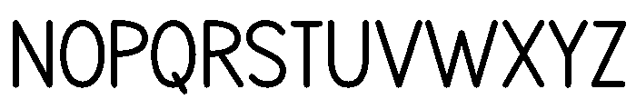 Valentine Umbrella Font UPPERCASE
