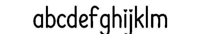 Valentine Umbrella FONT
