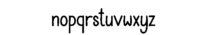 Valentine Wishes Font LOWERCASE