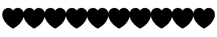 ValentineBracelet-3 Font OTHER CHARS