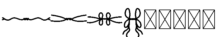 ValentineBraceletDec Font UPPERCASE