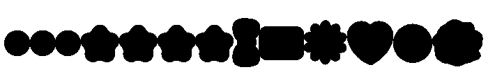 ValentineBraceletDec Font LOWERCASE