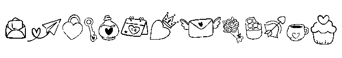 ValentineHand Drawn FONT