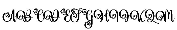 ValentineSpecial Font UPPERCASE