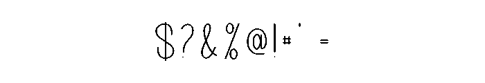Valentines Chochlate Font OTHER CHARS