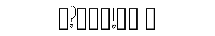 Valentines Love By Sque Regular Font OTHER CHARS