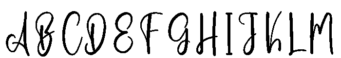 Valentines Wedding Font UPPERCASE