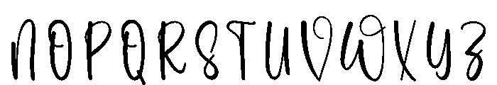 Valentines Wedding Font UPPERCASE