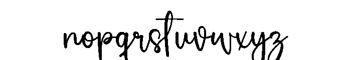 Valentines Wedding Font LOWERCASE