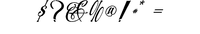 Valentique Font OTHER CHARS