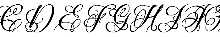 Valentique Font UPPERCASE