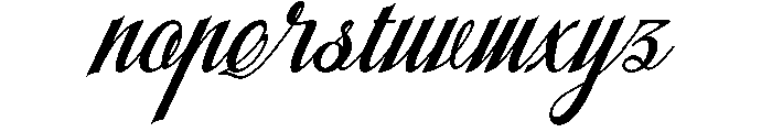 Valentique Font LOWERCASE