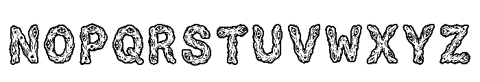 Valeria Regular Font LOWERCASE