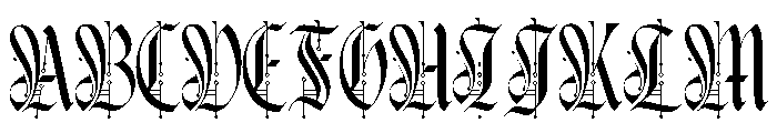 Valeria Secret Regular Font UPPERCASE