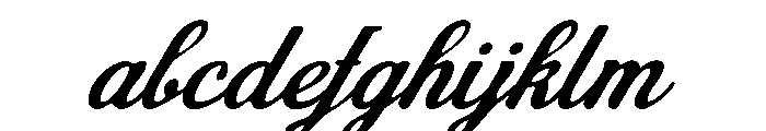 Valerine-Script Inkbleed FONT